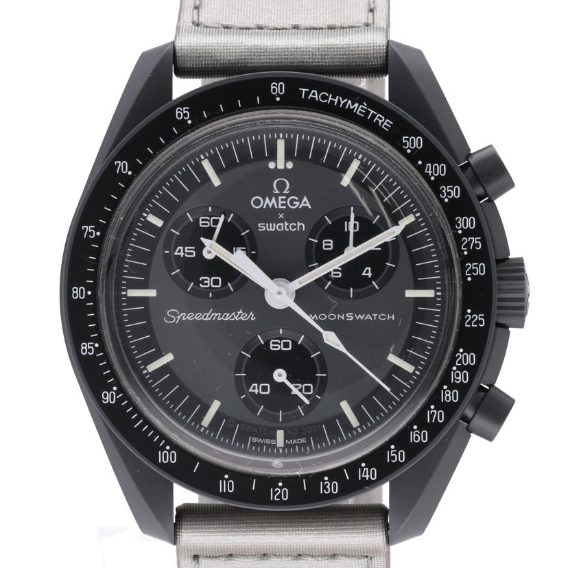 OMEGA×swatch オメガ×スウォッチ/MISSION TO MERCURY/クオーツ/SO33A100//SAランク/75