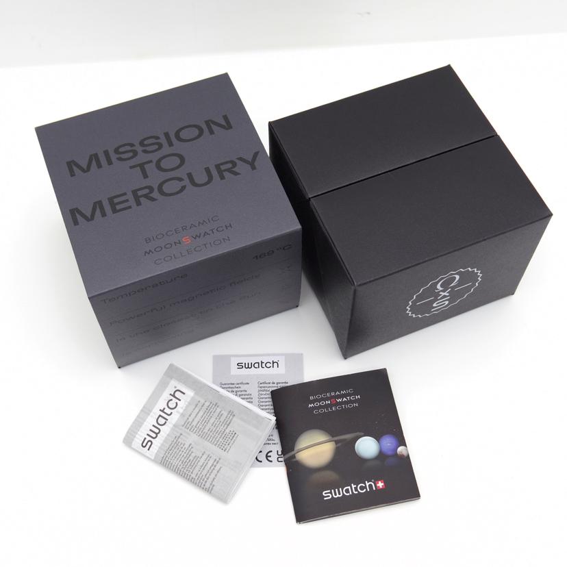 OMEGA×swatch オメガ×スウォッチ/MISSION TO MERCURY/クオーツ/SO33A100//SAランク/75