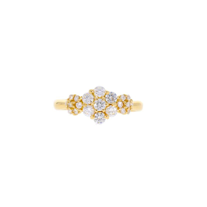 / K18ダイヤリング0.541ct//Aランク/75