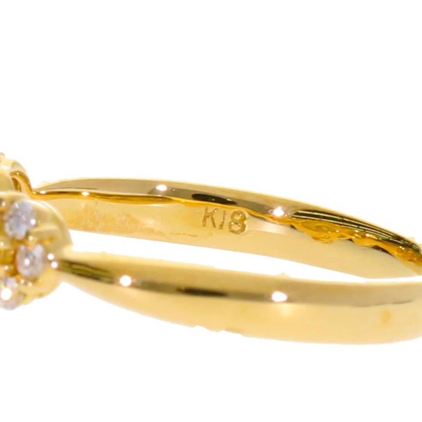 / K18ダイヤリング0.541ct//Aランク/75