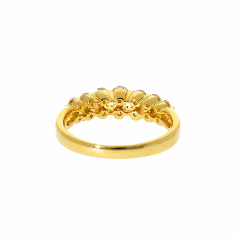 / K18ダイヤリング0.81ct//Aランク/75