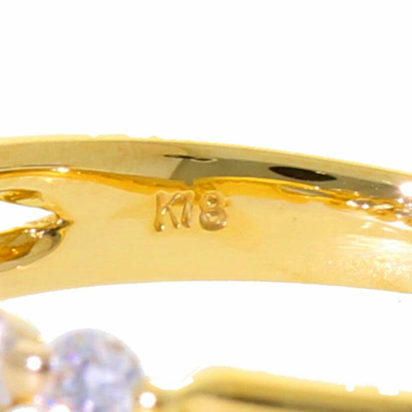 / K18ダイヤリング0.81ct//Aランク/75