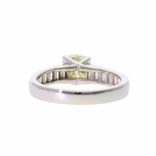 / PT900ダイヤリング1.068/0.58ct//Aランク/75