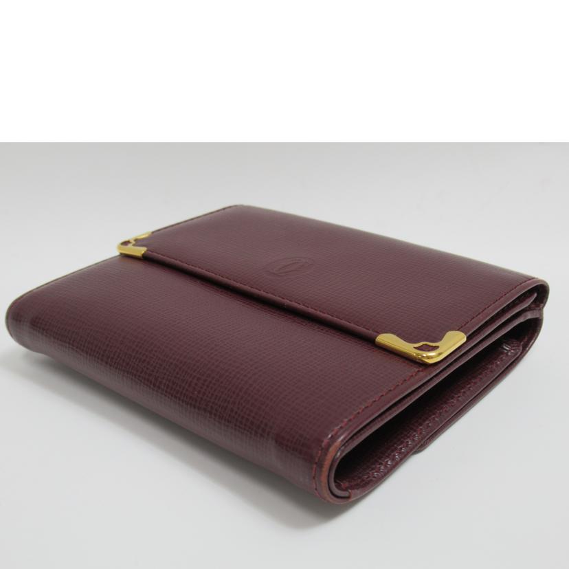 Cartier/三つ折り財布/マスト/L3000221//ABランク/63