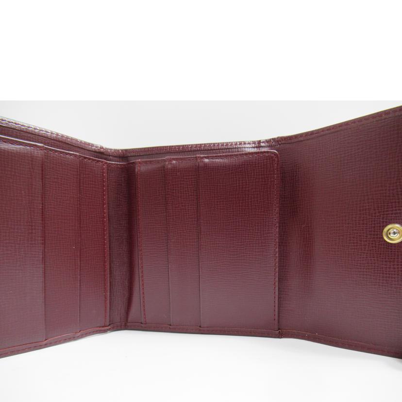 Cartier/三つ折り財布/マスト/L3000221//ABランク/63