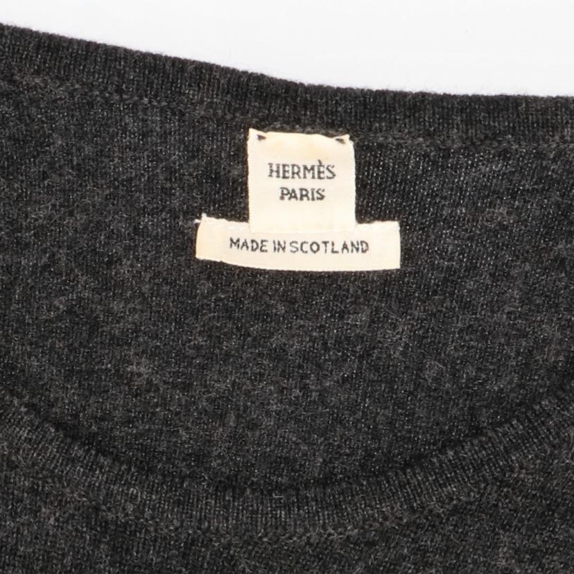 HERMES エルメス/ショルダージップカシミアニット//サイズ:LA/Aランク/75