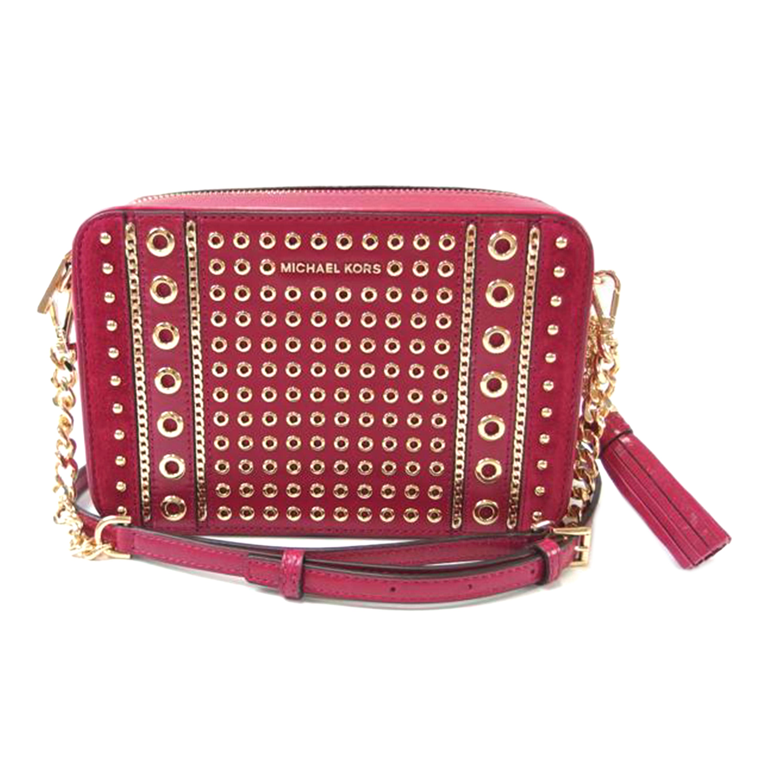 MICHAEL KORS マイケルコース/チェーンショルダーバッグ/32H9GJ6M2U//C-1908/Sランク/83