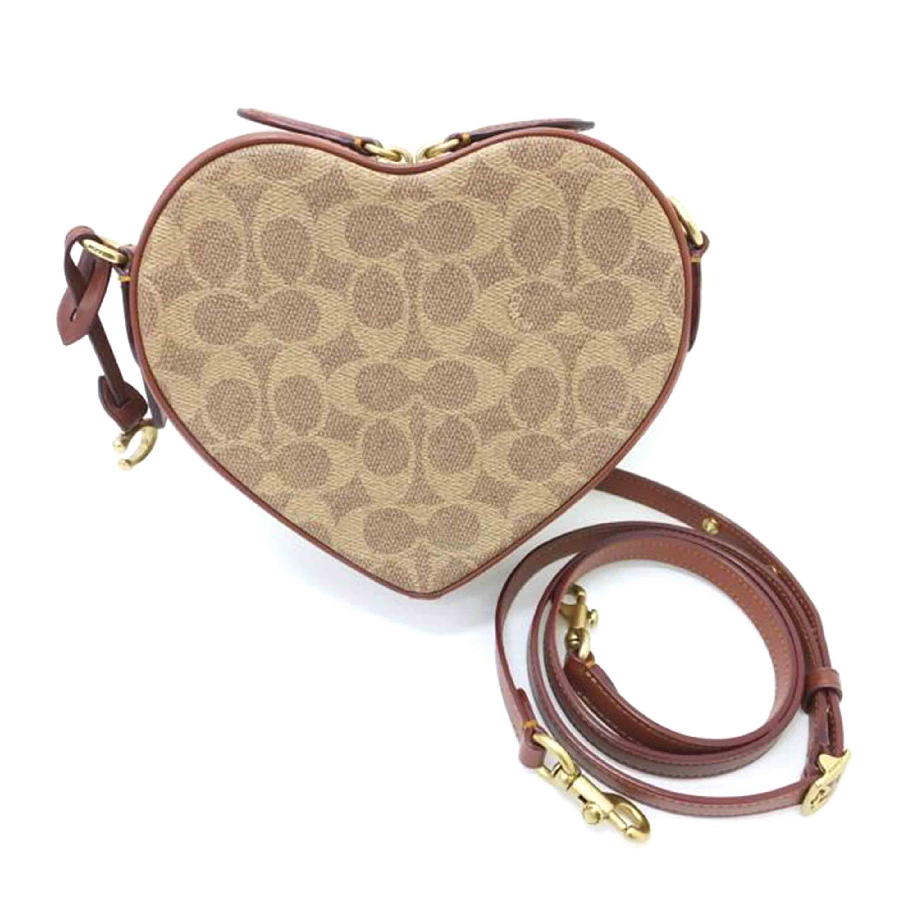 COACH コーチ/シグネチャーハートショルダーバッグ/CE726//H22**/ABランク/88