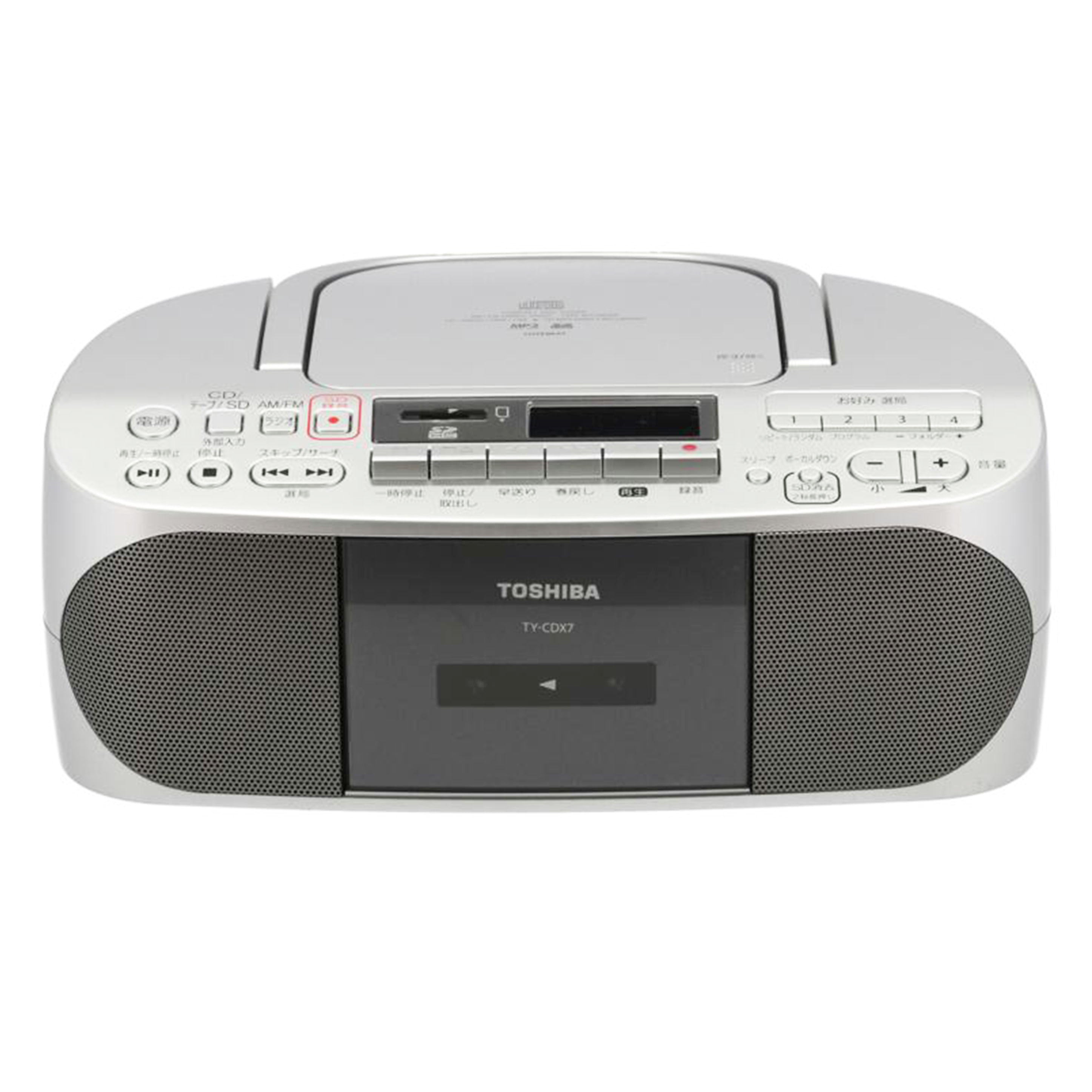 TOSHIBA 東芝/CDラジカセ/TY-CDX7//150605240S0/Bランク/62