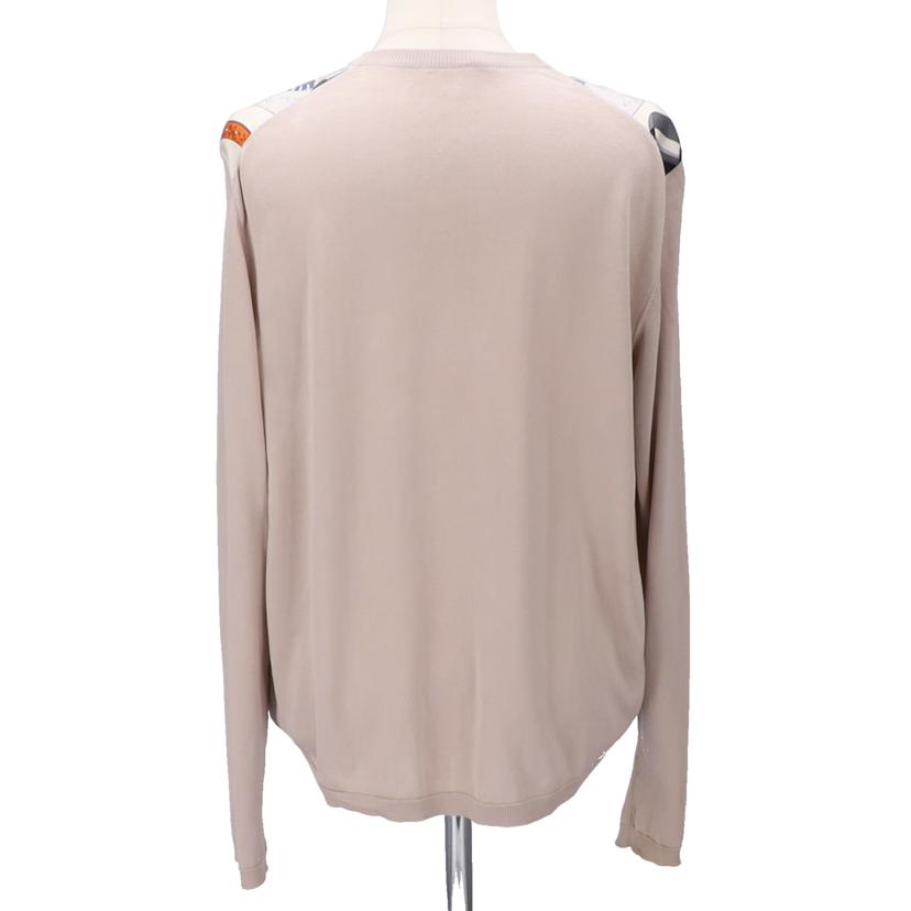 エルメス/HERMES シルクマリン柄カーディガン//Bランク/75