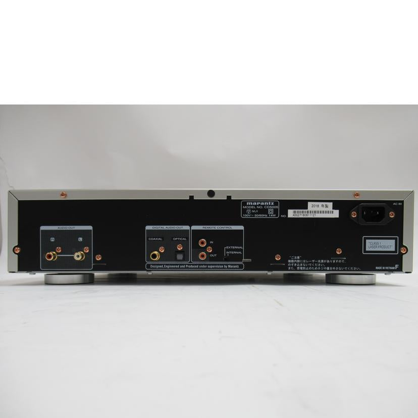 Marantz/CDプレーヤー/Marantz/CD5005//ADG27180811121/ABランク/63