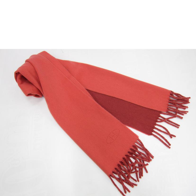 HERMES エルメス/エブリン・パンチングカシミアマフラー/ピンク//ABランク/82