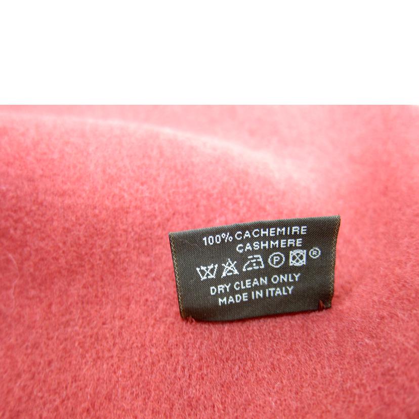 HERMES エルメス/エブリン・パンチングカシミアマフラー/ピンク//ABランク/82