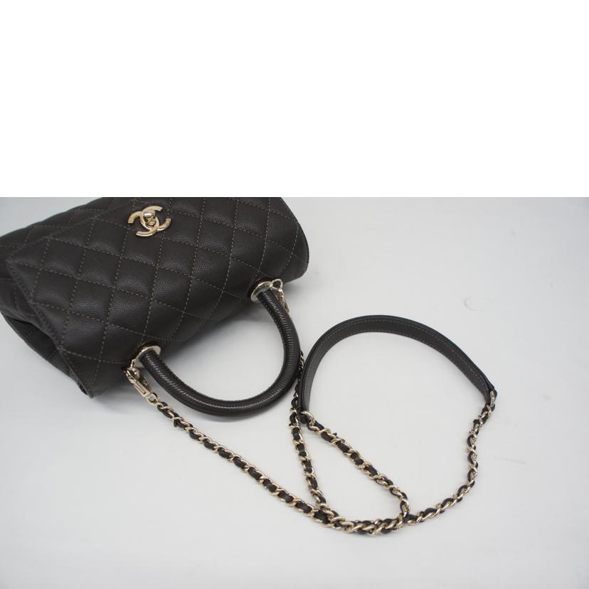 CHANEL シャネル/ココマークココハンドルマトラッセ2WAY/キャビアスキン/A92990//L14*****/Sランク/05
