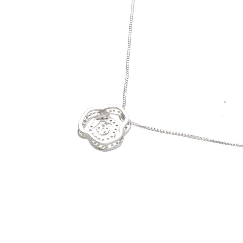 K18WGダイヤネックレス0.33ct//Aランク/95