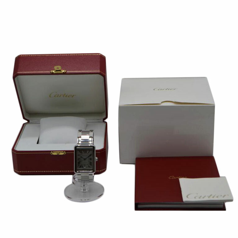 Cartier カルティエ/タンクソロXLデイトSS自動巻/W5200028//794895UX/Aランク/89
