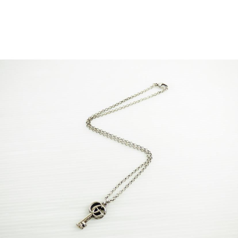 GUCCI グッチ/ダブルGキーネックレス//Bランク/64