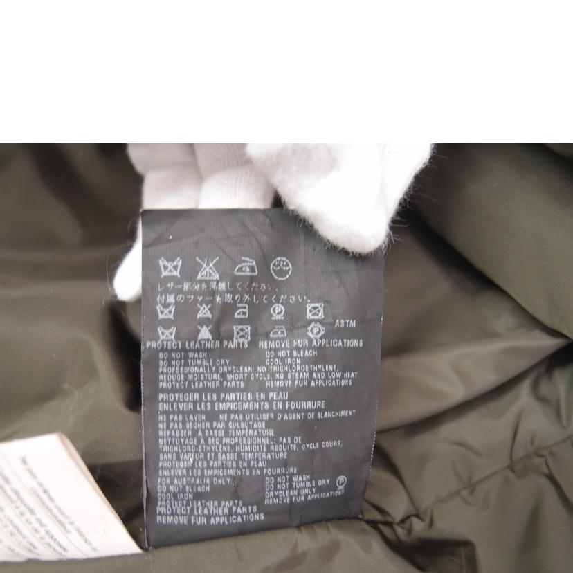 PRADA プラダ レディース /ミンクファー付ナイロンコート/カーキ/40(M)//ABランク/69