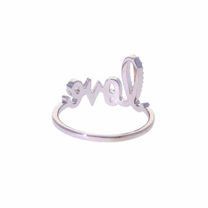 K18WG/K18WGダイヤリング0.24/#18.5/3.4//0.24/Aランク/75