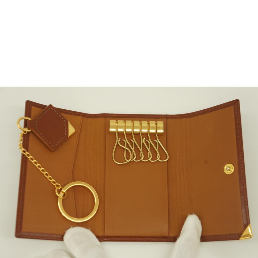 LOEWE ロエベ/LOEWE キーケース6連リング付き//ABランク/09