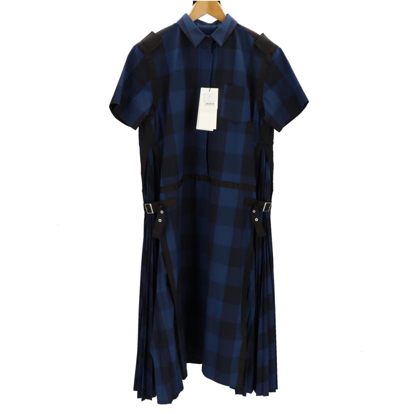 レア！希少！sacai サカイ シルク混トップス プルオーバー ホース柄 38 Sacai(サカイ) 23SS SUITING PULLOVER スーチング プルオーバー