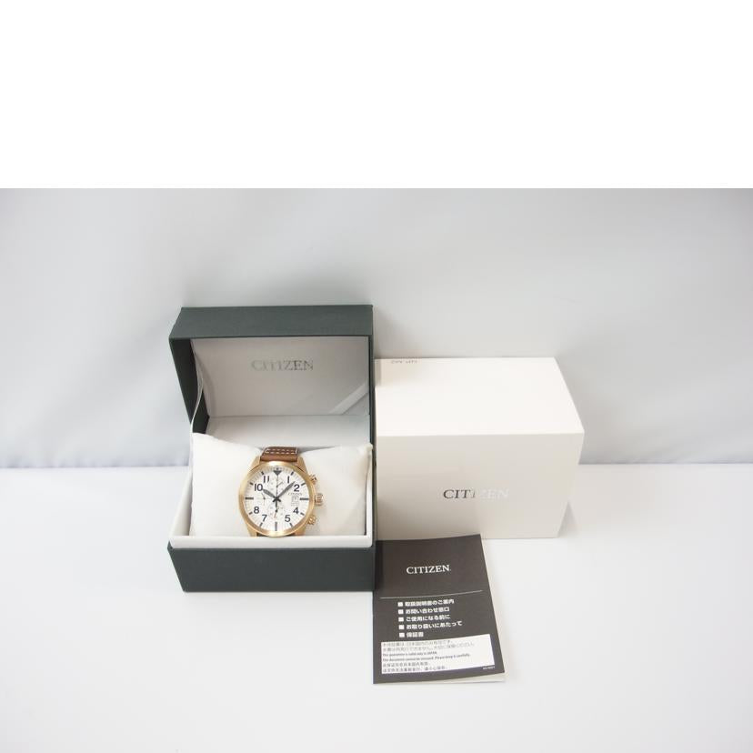 CITIZEN シチズン/メンズクロノグラフ/クオーツ/海外モデル/AN3623-02A//8N1220344/SAランク/83