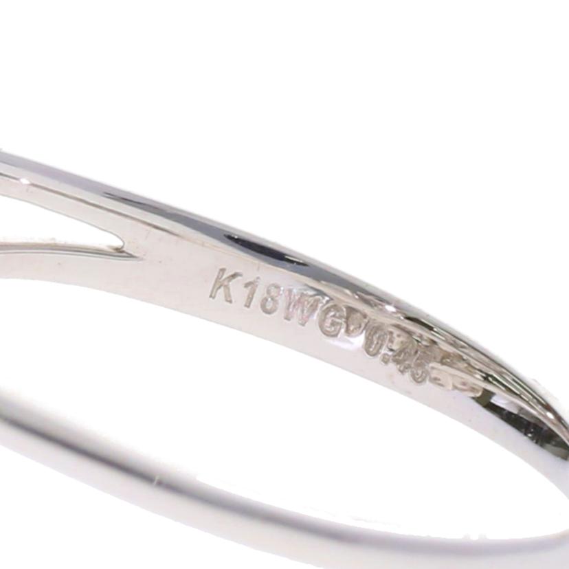 /K18WG3ダイヤリング 0.45/#11//Aランク/75