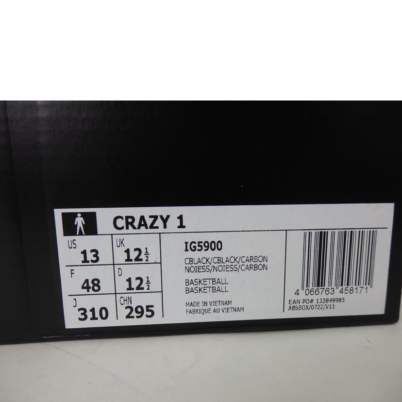 adidas アディダス/adidas CRAZY 1 /IG5900//Aランク/84