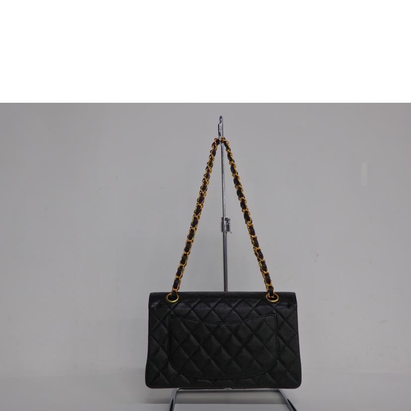 CHANEL シャネル/マトラッセ23/ダブルフラップチェーンショルダー/キャビアスキン//6297521/Aランク/92