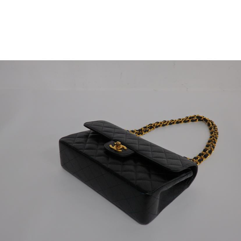 CHANEL シャネル/マトラッセ23/ダブルフラップチェーンショルダー/キャビアスキン//6297521/Aランク/92