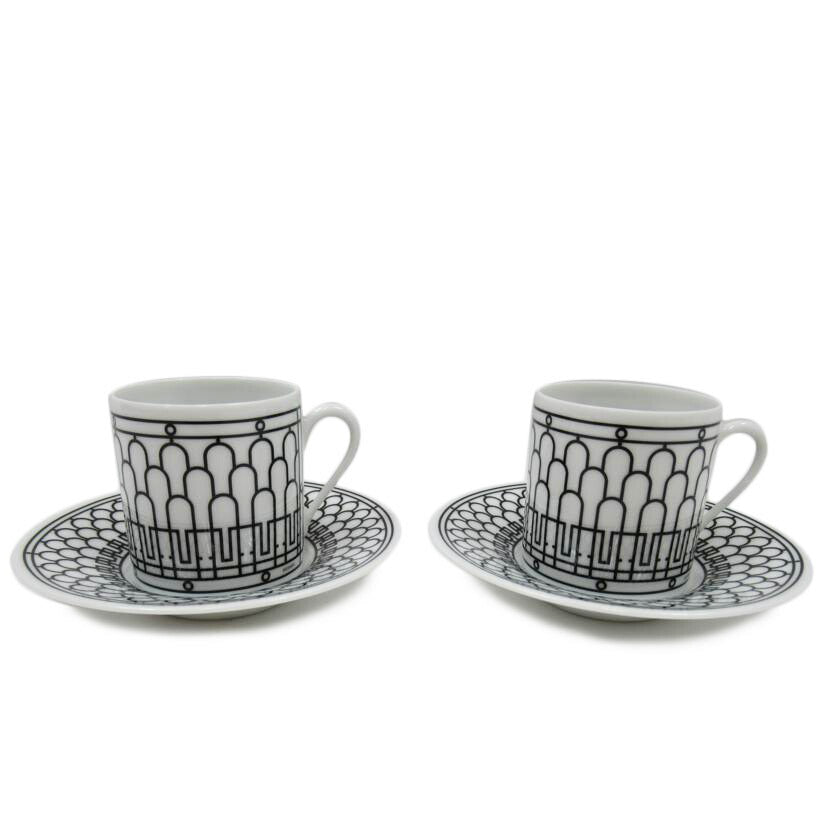 HERMES エルメス/H-DECO/ ペアカップ&ソーサー//ABランク/63