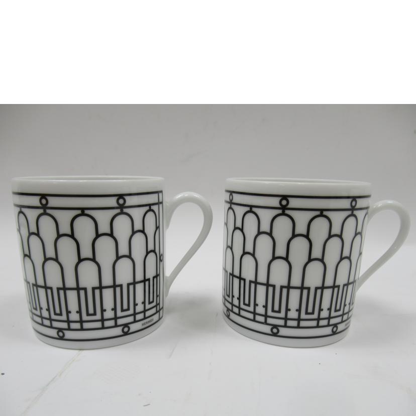 HERMES エルメス/H-DECO/ ペアカップ&ソーサー//ABランク/63