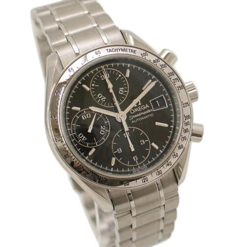 OMEGA オメガ 腕時計 デイト 黒文字盤 ステンレス SPEED MASTER/スピードマスター/クロノグラフ/自動巻き/3513.50.00//598*****/Aランク/69