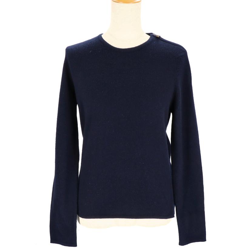 HERMES エルメス/カシミヤショルダージップニット//サイズ:S-M/ABランク/75