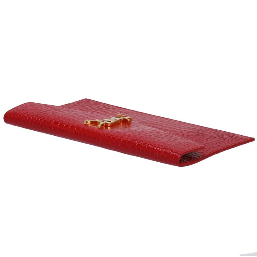 SAINT LAURENT サンローラン/セカンド/クラットバック/赤//Aランク/75