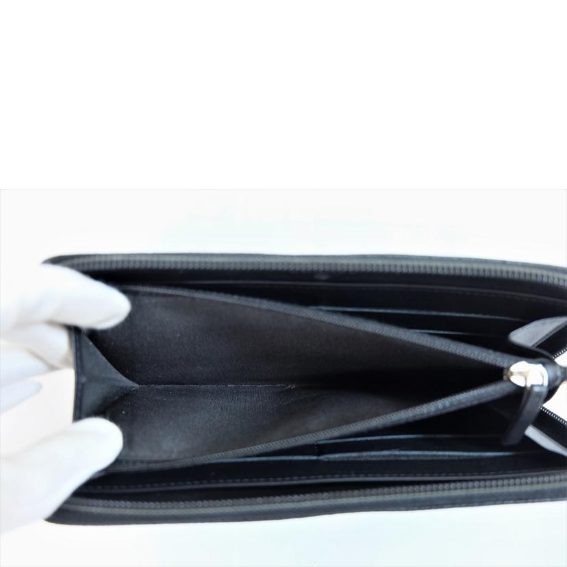 CHANEL シャネル/ココマークキャビアスキンラウンドファスナー長財布//188*****/Bランク/71