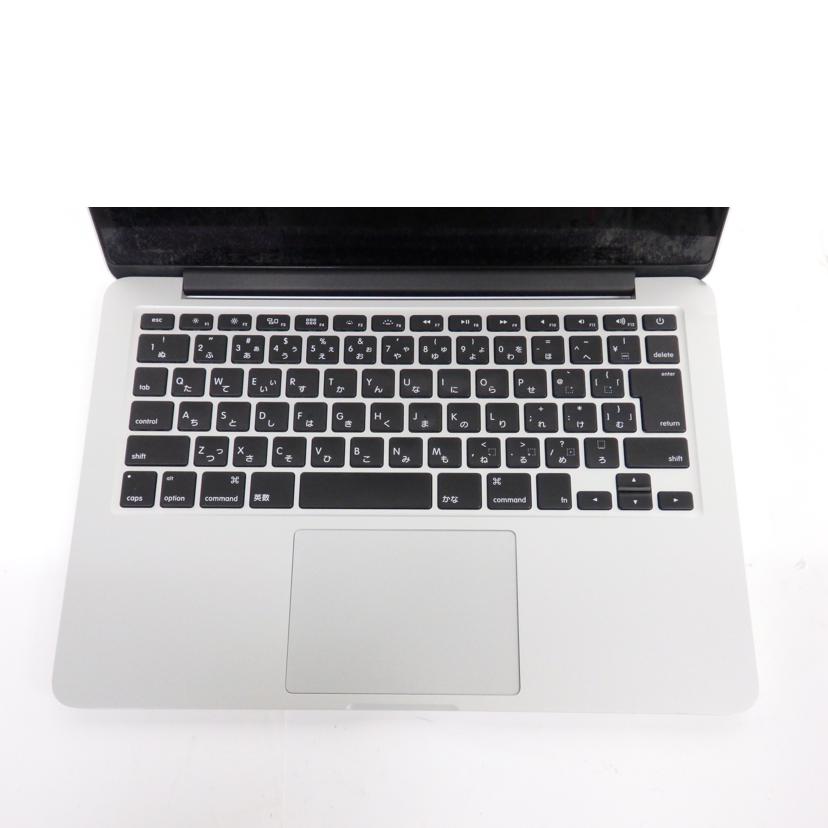 Apple アップル/MacBook Pro (Retina,13インチ,Mid 2014)/MGX82J/A//C02P3K3GG3QJ/Cランク/03