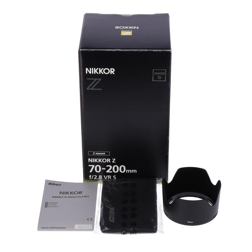 Nikon ニコン/交換レンズ/Z 70-200/2.8 VR S/Z 70-200/2.8 VR S//20046097/Aランク/75