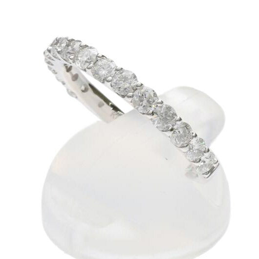 K18WGダイヤリング1.00ct//ABランク/75