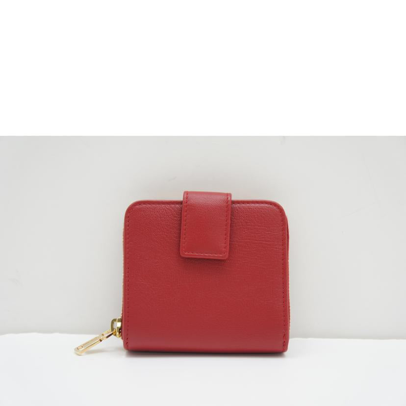 SAINT LAURENT YSL/ロゴレザーラウンドジップコンパクトウォレット/568985//GUEY0320/SAランク/75