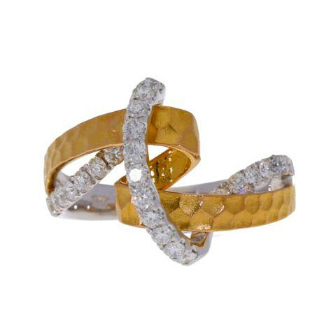 K18ダイヤリング0.45ct//Aランク/75