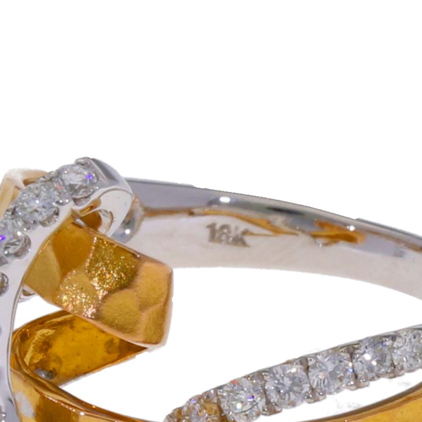 K18ダイヤリング0.45ct//Aランク/75