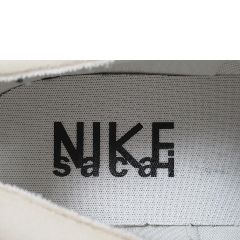 NIKE ナイキ/BLAZER LOW/SACAI/DD1877-100//ABランク/63