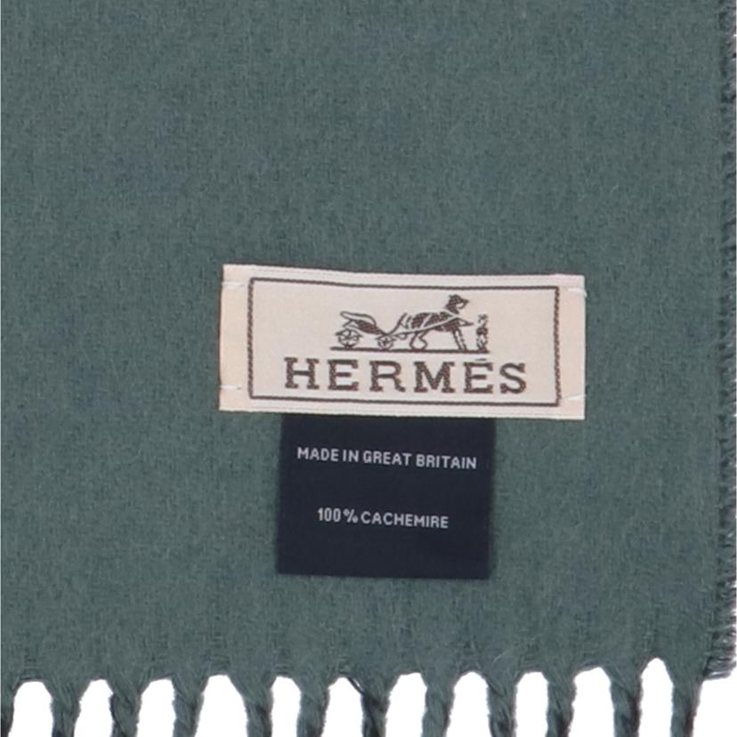 HERMES エルメス/カシミアマフラー//Aランク/75