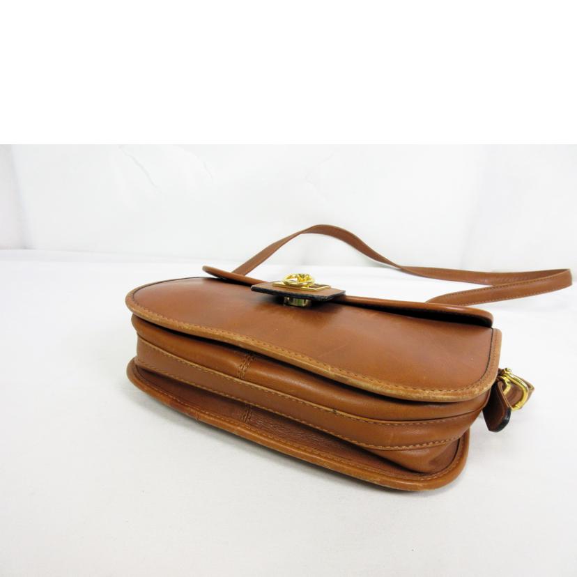 CELINE セリーヌ/ヴィンテージ レザー斜め掛けポシェット//DM9*/Bランク/70