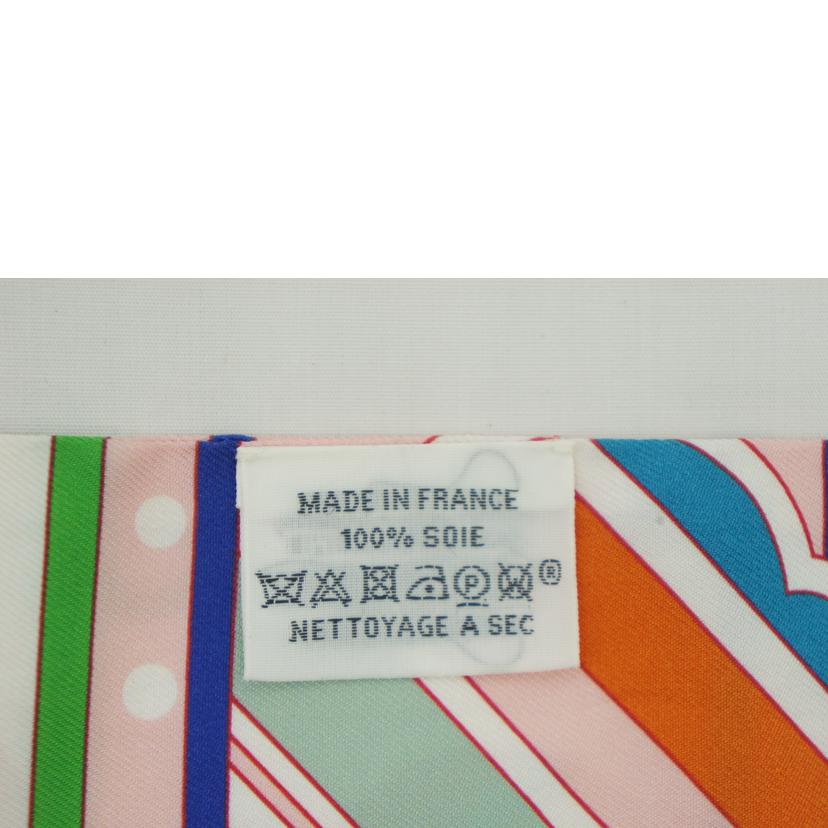 HERMES エルメス/ツイリーフォーブル・レインボー//Aランク/09