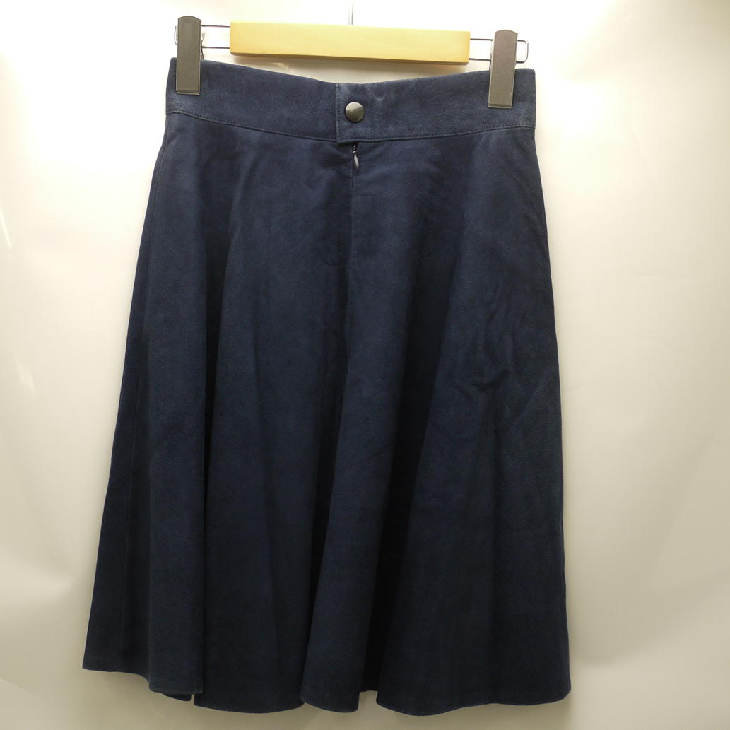 lucien pellat-finet(ルシアン ペラ フィネ)/レザースカート/XS/ABランク/69