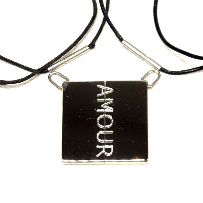 HERMES エルメス Symbole AMOUR ペアネックレス/9268920226141