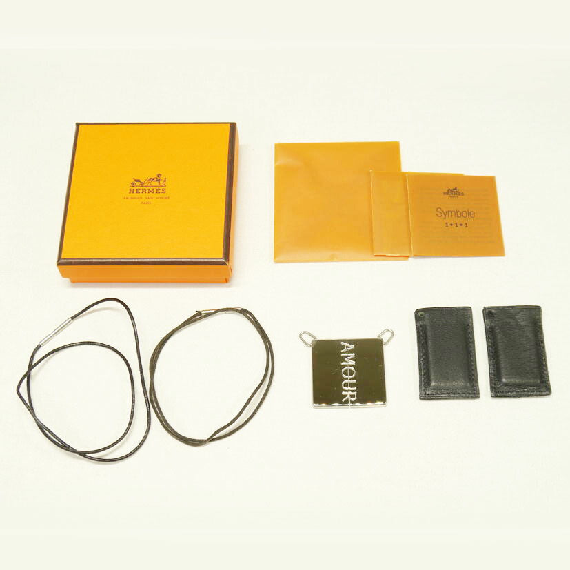 HERMES エルメス Symbole AMOUR ペアネックレス/9268920226141