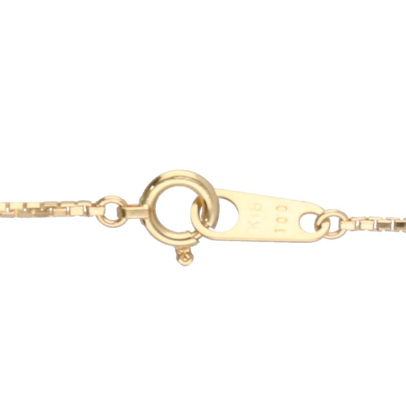 K18/K18ダイヤネックレス 1.00ct/5.1//1.00/Aランク/75